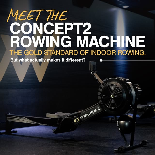Ever wondered why we row on Concept2? Swipe to find out! 🚣