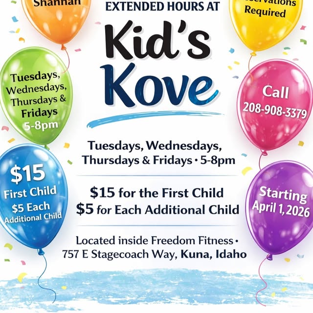 Need an hour (or two) to squeeze in a workout, run errands, or just take a breather? 
K…