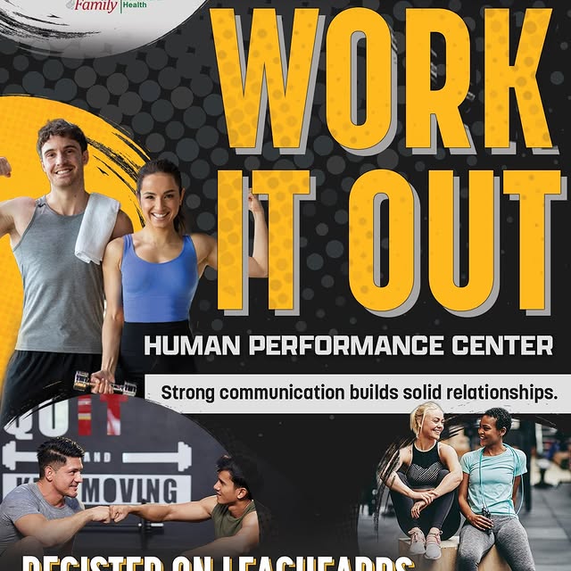 WORK IT OUT- TOMORROW!

Strong communication builds strong relationships 💪

Bring a fr…