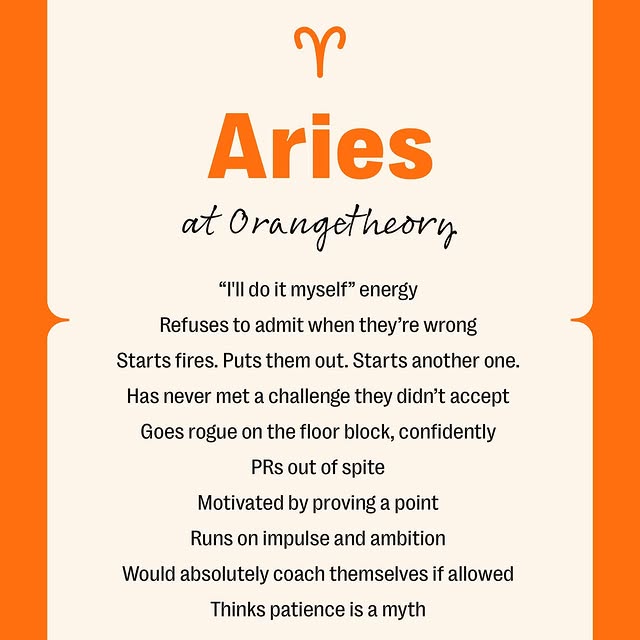aries szn has arrived, patience sold separately ♈️