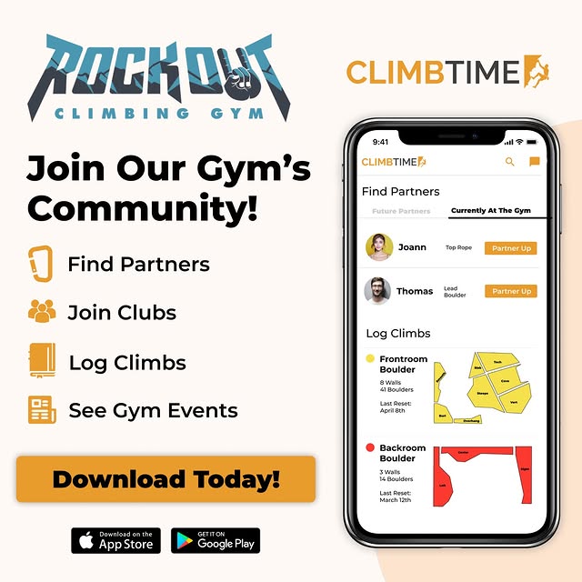 Same wall. Different sessions.
Log it in Climb Time!