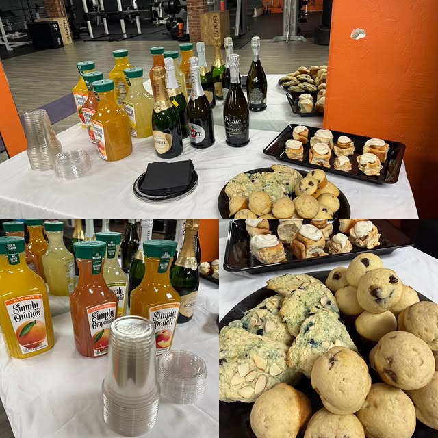 Thank you to those who ventured out in the cold and joined us for Mimosa Yoga this morn…