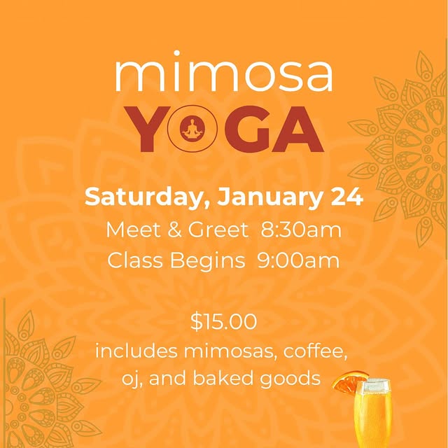 Join us later this month for a fun morning of socializing and stretching. This class wi…
