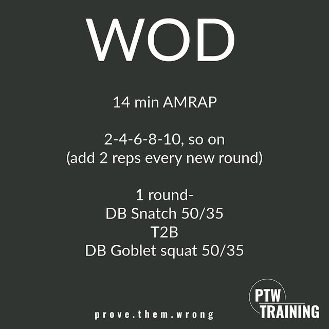 PTW Training was created to take your training to the next level. For the full day of p…
