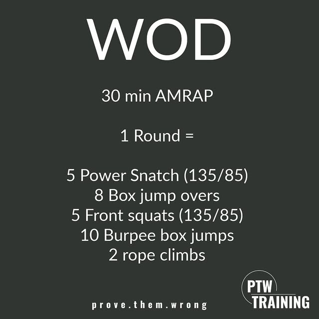 PTW Training was created to take your training to the next level. For the full day of p…