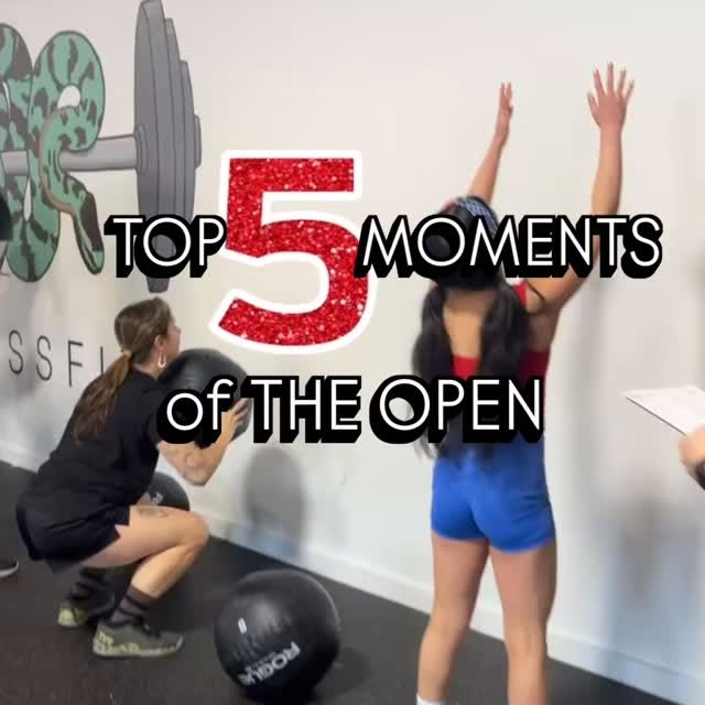 ⭐️ TOP 5 MOMENTS FROM THE OPEN ⭐️ 

What is your favorite moment?!