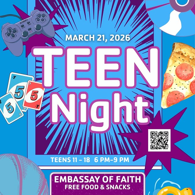 TEEN NIGHT LOADING… 🎮🔥

Pull up with your crew and tap in for a night full of games, …