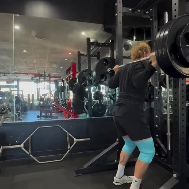 This is why you stay consistent in the gym with your lifts. So you can actually measure…