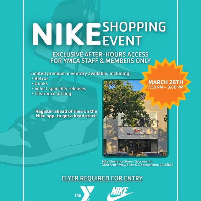 Don’t miss this exclusive shopping night! YMCA staff and members get after-hours access…