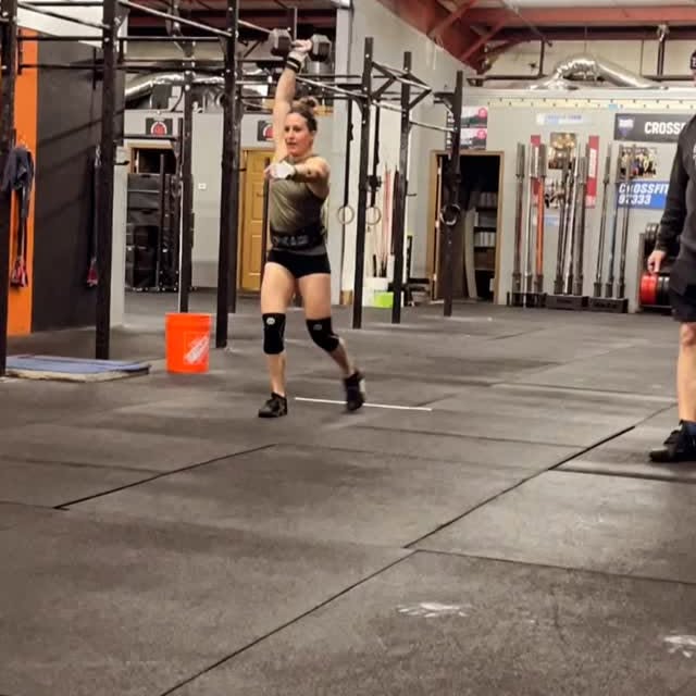 Coach Brittney with the 26.2 Redo this morning!

She finished in 14:42 this time!!!

Th…