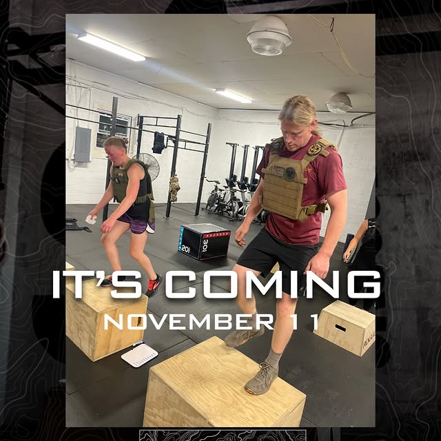 Save the date 🗓️

#CHAD1000X is happening November 11th at @crossfitsunrise & @foursun…