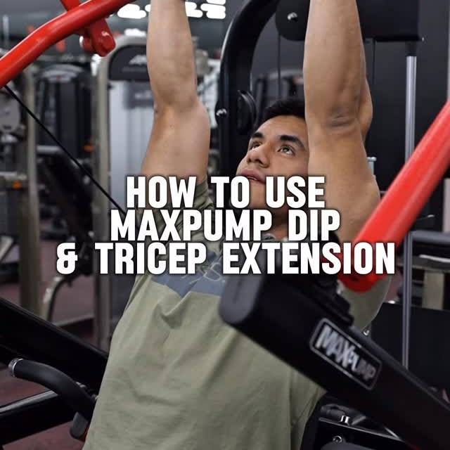 Meet the new MaxPump Sport Dip x Tricep Extension 🔥

if you’ve been eyeing this machin…