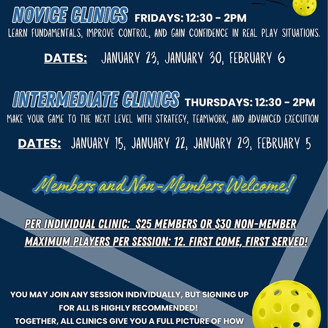 If you have played pickleball with us before- or if you have been wanting to get starte…