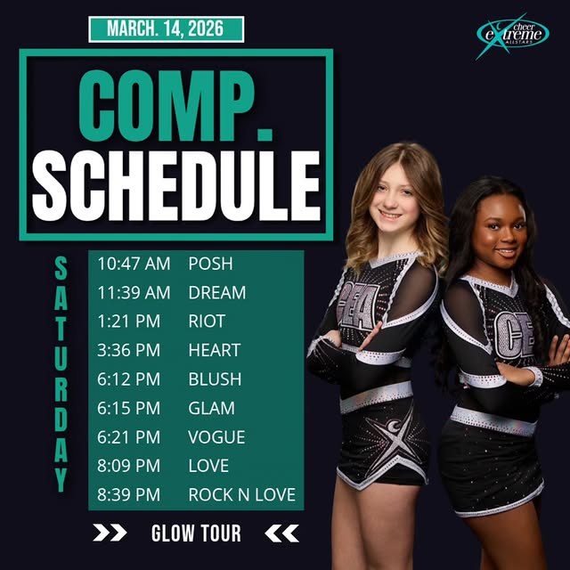 ✨ LET’S GLOW — DAY 1 ✨

Good luck to all of our teams hitting the floor today at Glow T…