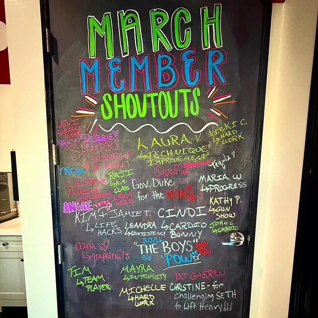 Our March Member Shouts deserved a permanent spot on the feed 💚

If you have the power…