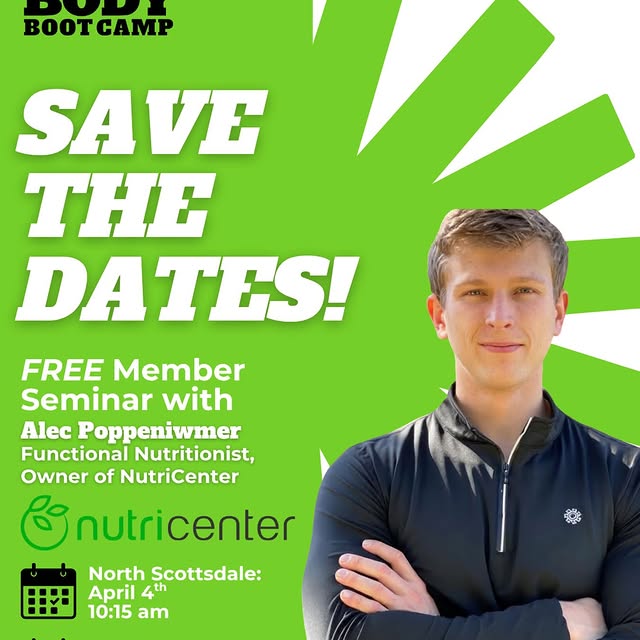 🚨 SAVE THE DATES!

We are SO excited to officially announce that Alec Poppiniwmer, Nut…