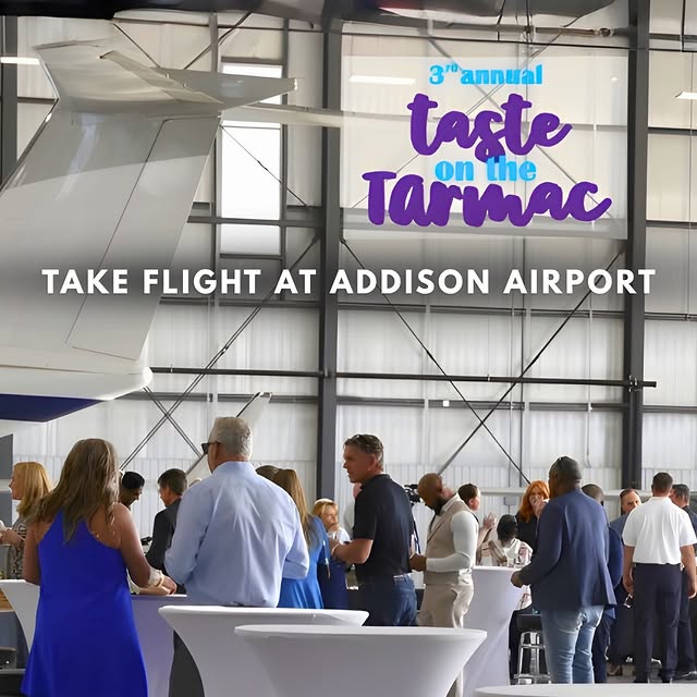 ✈️ Taste on the Tarmac is taking off in Addison!

Join us at Addison Airport on Thursda…