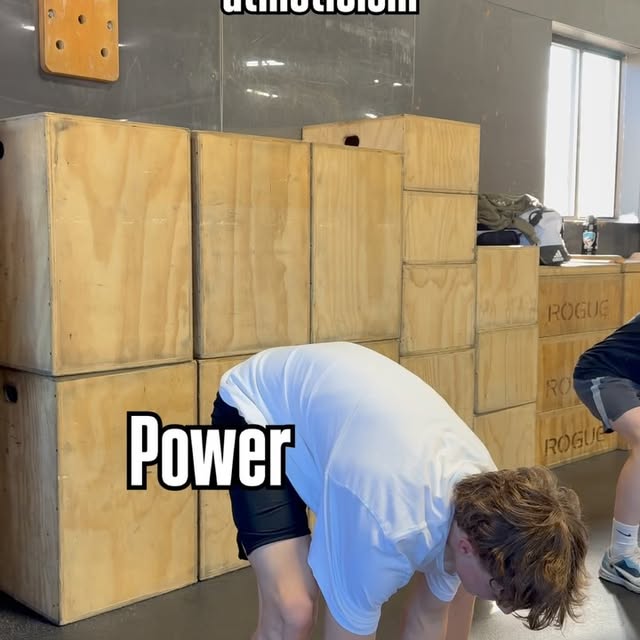 4 key components of athletic development:
Strength builds force capacity.
Power teaches…