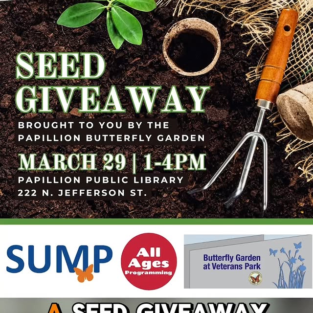 🪴Getting the garden ready for Spring? Join us and the Papillion Butterfly Garden Commi…