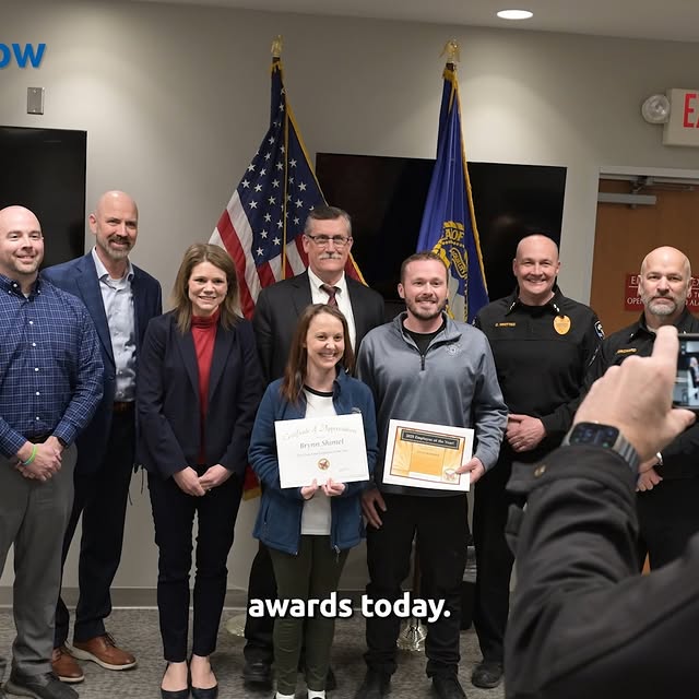 Mayor David Black recently presented recognitions to the City of Papillion’s full time …