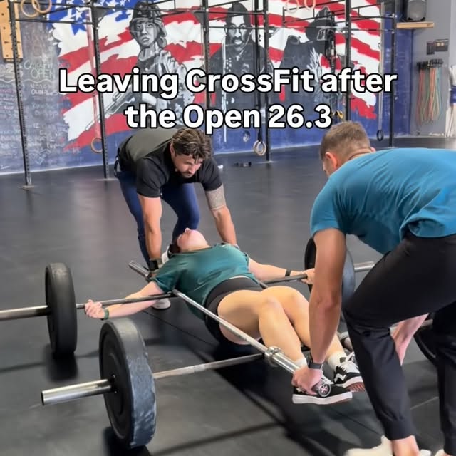Who can relate?

The CrossFit Open always reminds me why I love this community — suffer…
