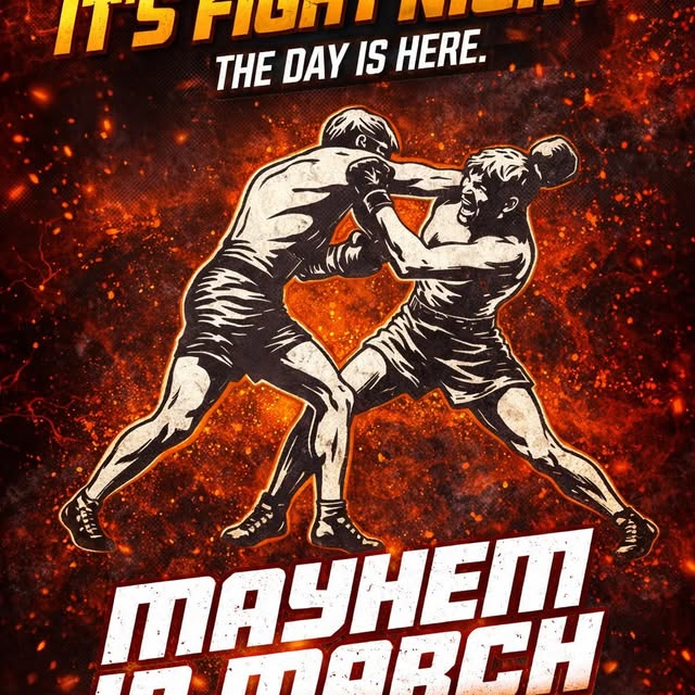 𝑾𝑨𝑲𝑬 𝑼𝑷 — 𝑰𝑻’𝑺 𝑭𝑰𝑮𝑯𝑻 𝑵𝑰𝑮𝑯𝑻! 🥊🔥

The day is 𝐇𝐄𝐑𝐄.
Our fighters …