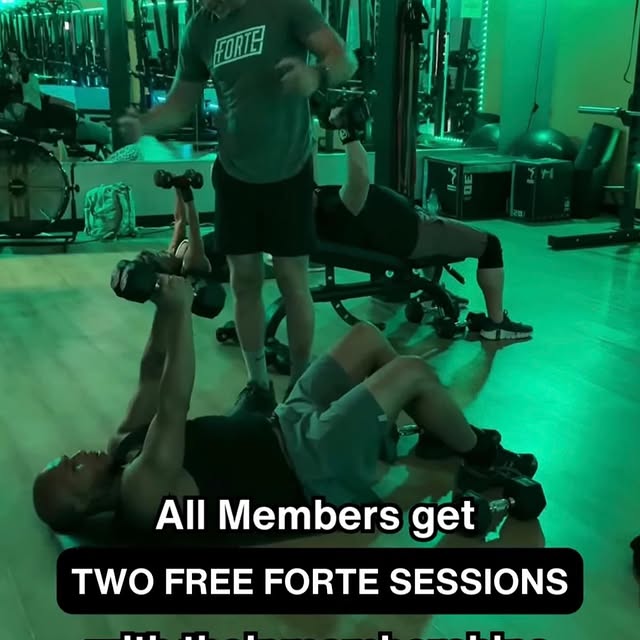 This isn’t a class.
It’s Forte.

Small group.
Intentional coaching.
Real weights.

You …
