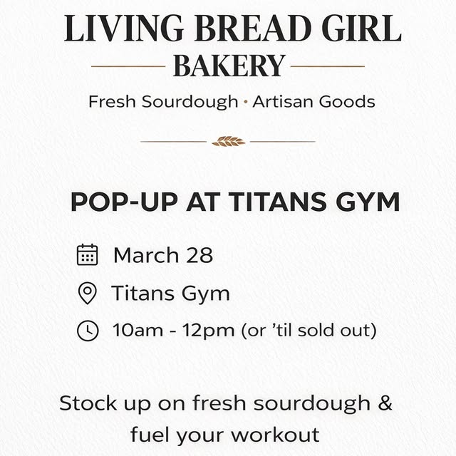 Save the date 🍞