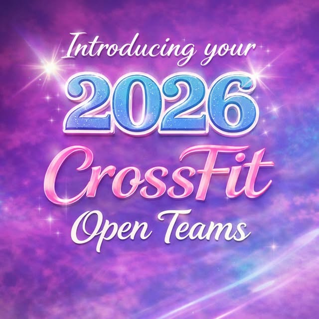 🚨 CROSSFIT OPEN 2026 TEAMS ARE LIVE 🚨

Captains are set:
❤️ Team Red – Erin & Staci
�…
