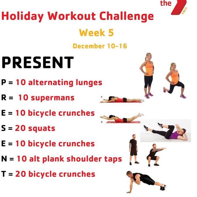 On this #wellnesswednesday we're getting into the holiday spirit with a workout inspire…