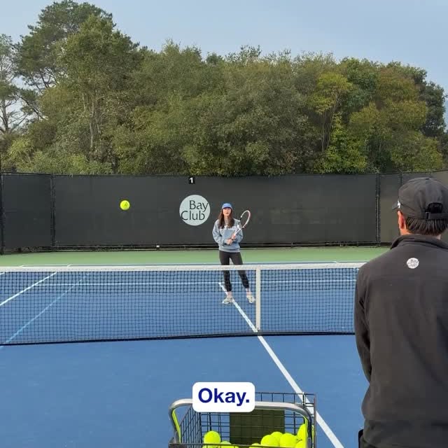 Serving up something new 🎾 Carly’s taking on Olivier’s workout on this episode of #Rou…