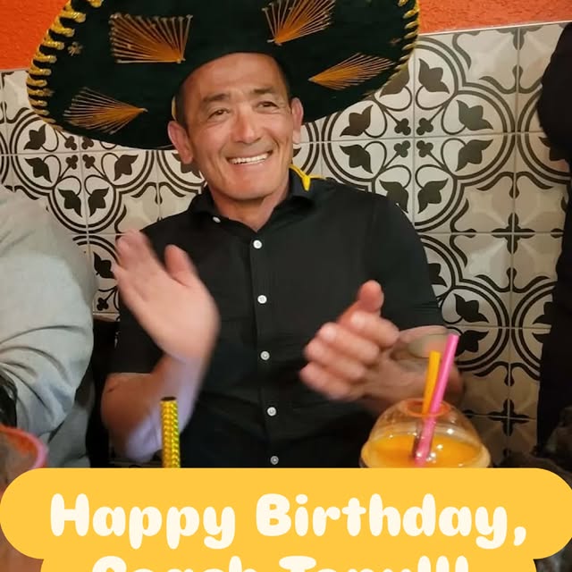 Happy Birthday, Coach Tony!!! You deserve the most wonderful day! 🎂