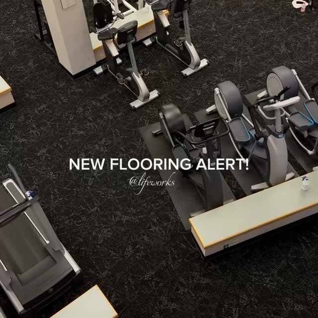 Fresh floors. Fresh motivation.
See the upgrade next time you’re in. 👟