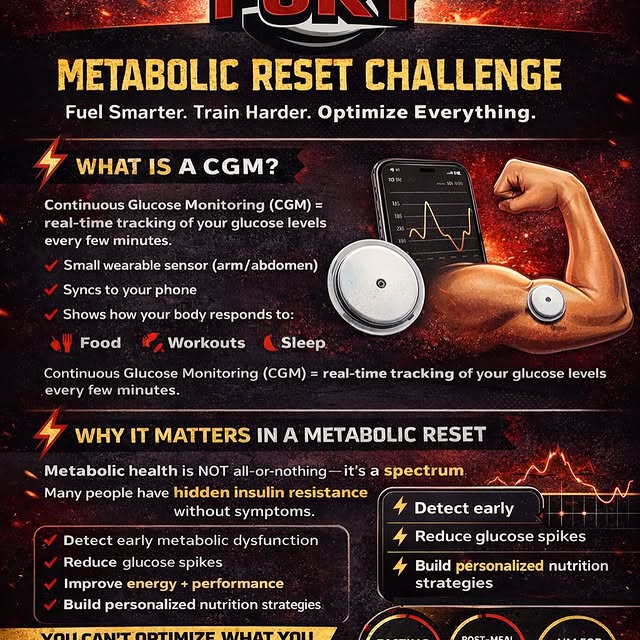 Stop guessing. Start measuring. ⚡️
Are you ready for the Metabolic Reset Challenge? Thi…