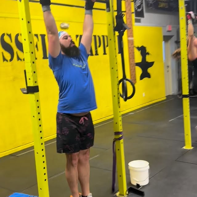 From zero pull-ups to strict strength…
From strict strength to kipping under fatigue.

…