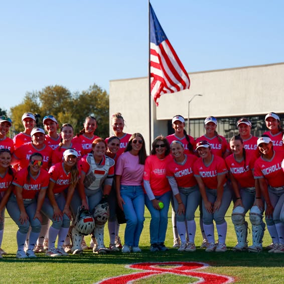Thibodaux Regional was proud to partner with Nicholls for the Colonels Softball Breast …