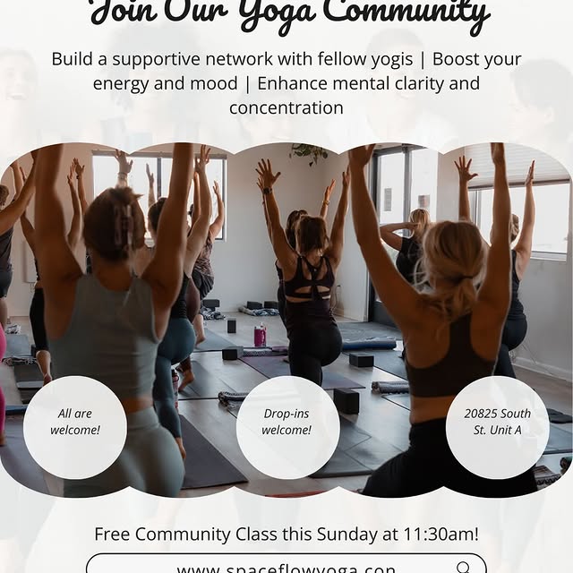 Free yoga this Sunday at 1130am!

Join the community! 

All levels welcome - come as yo…