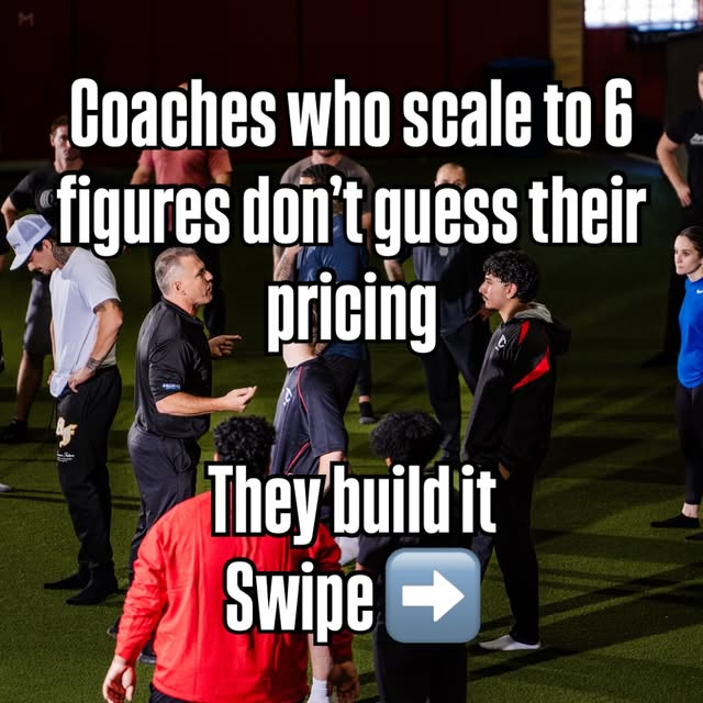 There’s a point where every coach has to stop guessing… and start building.

The coache…