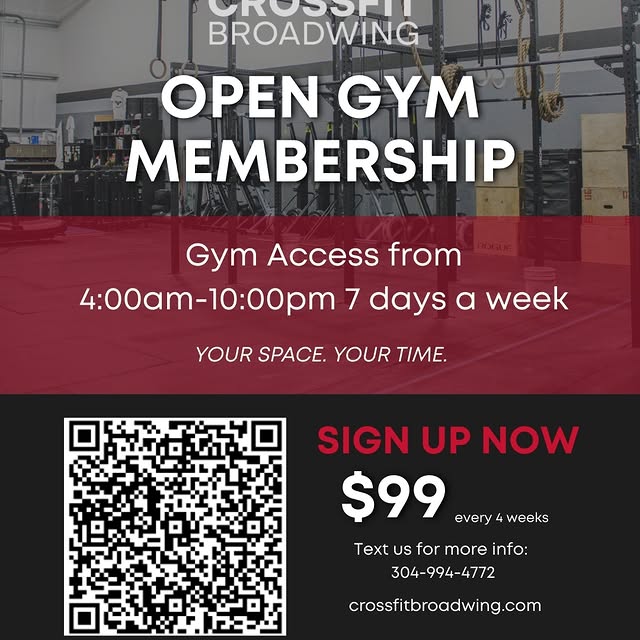 Your space. Your time.
Introducing our 𝗢𝗽𝗲𝗻 𝗚𝘆𝗺 𝗠𝗲𝗺𝗯𝗲𝗿𝘀𝗵𝗶𝗽 - train whe…