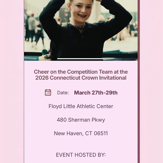 The countdown begins!! 5 more days until we co-host our annual CT Crown Invitational wi…