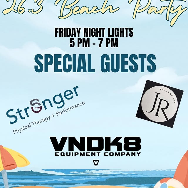 🚨 Attention MP Fitters - for all classes tomorrow…

Your job is beach 🏖️ wear your be…