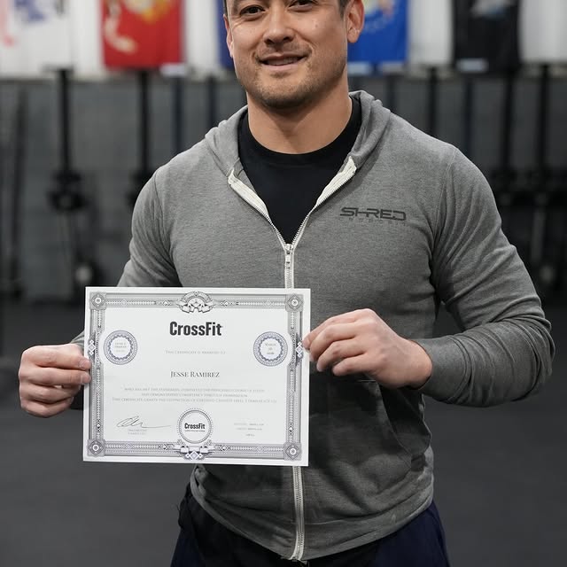 Please join us in giving a big congratulations to #shredcrossfit Coach Jesse @jesse_ram…