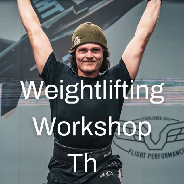 Ready to clean up your lifts?

Join us this Saturday to learn the ins and outs of the O…