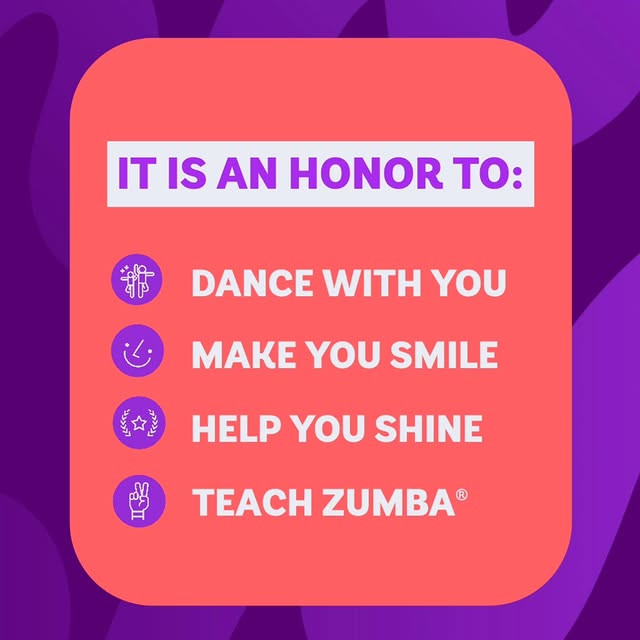 Never miss your Monday workout 💪 
Join me for Zumba Fitness class tonight
At 615pm.
Ye…