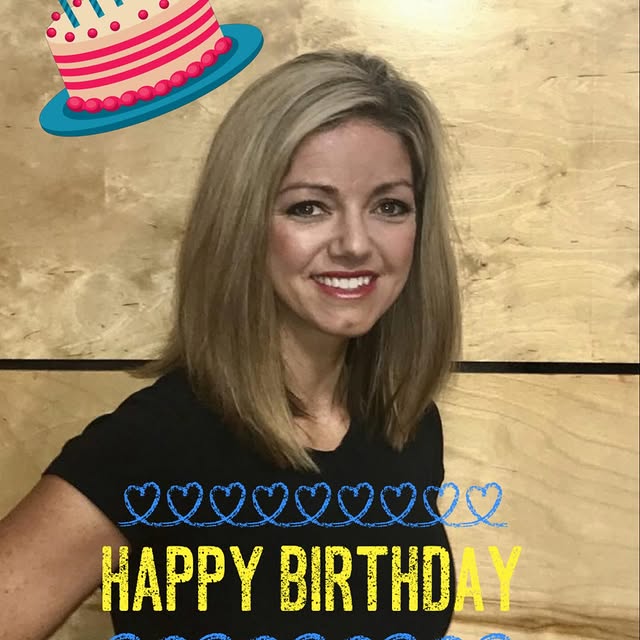 Wishing group fitness instructor and personal trainer (Lauren Holt) the happiest of bir…