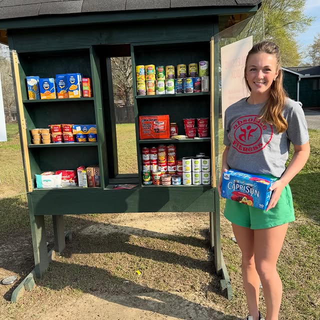 The Absolute Fitness Campus Reps project for Spring was THE BLESSING BOX in @rbcalabama…