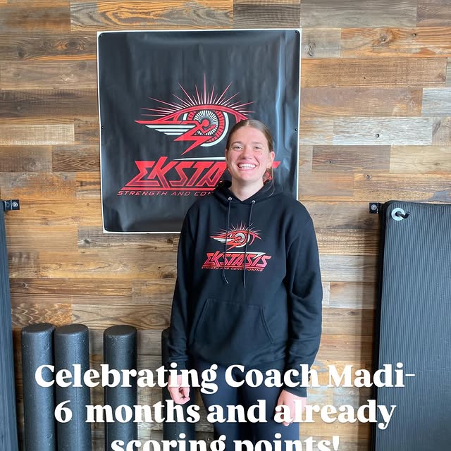 Celebrating Coach Madi — 6 Months of Impact

If you’ve trained with Madi, you already k…