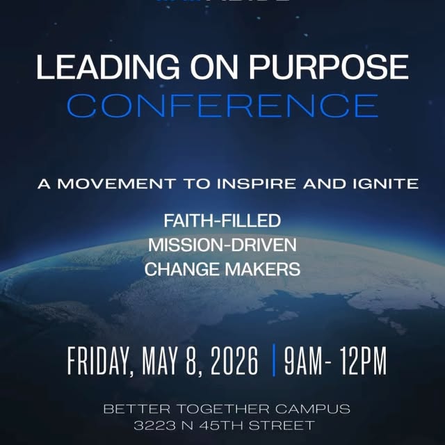 🚨BREAKING NEWS🚨

Signs ups are now LIVE for our Leading on Purpose Conference, May 8t…