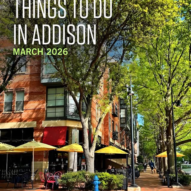 March is full of things to do in Addison. 🍀✨

Comment LUCK and we’ll DM you the full e…