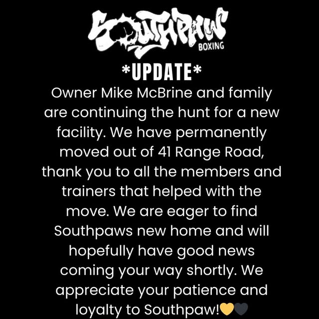 *Attention Southpaw Members ⬆️